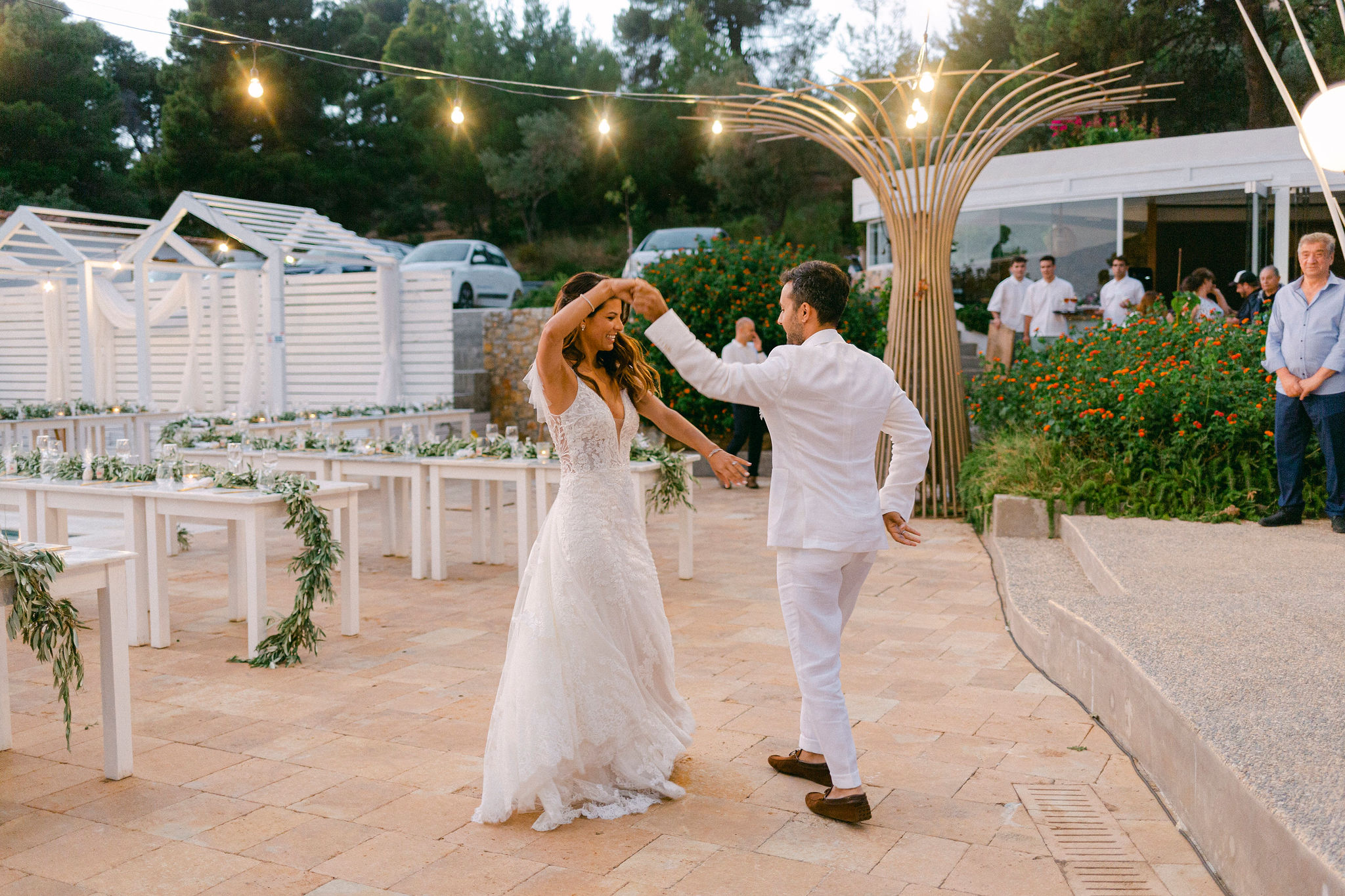 Whimsical Island Wedding in Skiathos