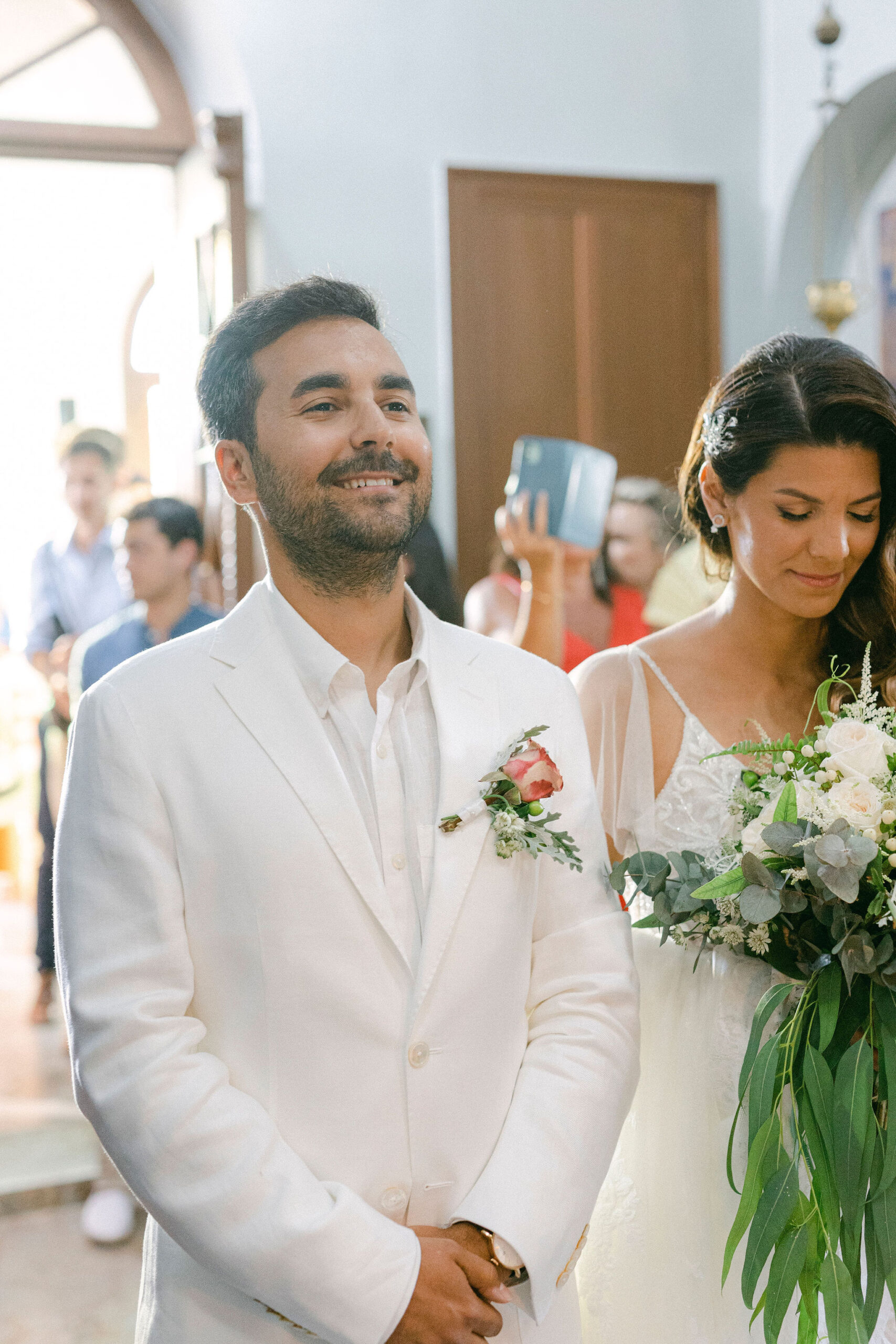 Whimsical Island Wedding in Skiathos