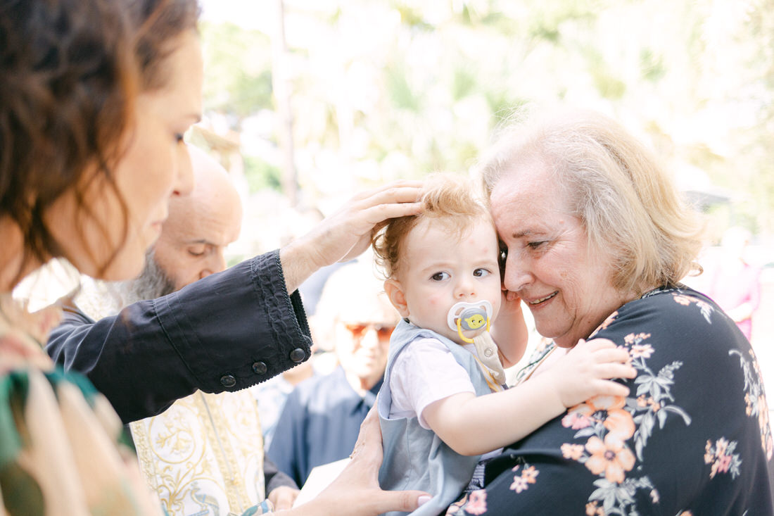 Michalis Christening in Greece