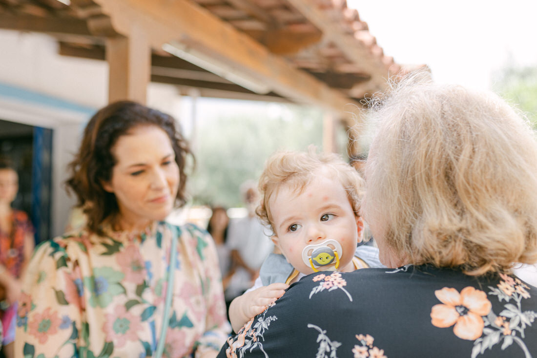 Michalis Christening in Greece