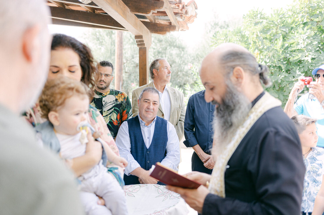 Michalis Christening in Greece