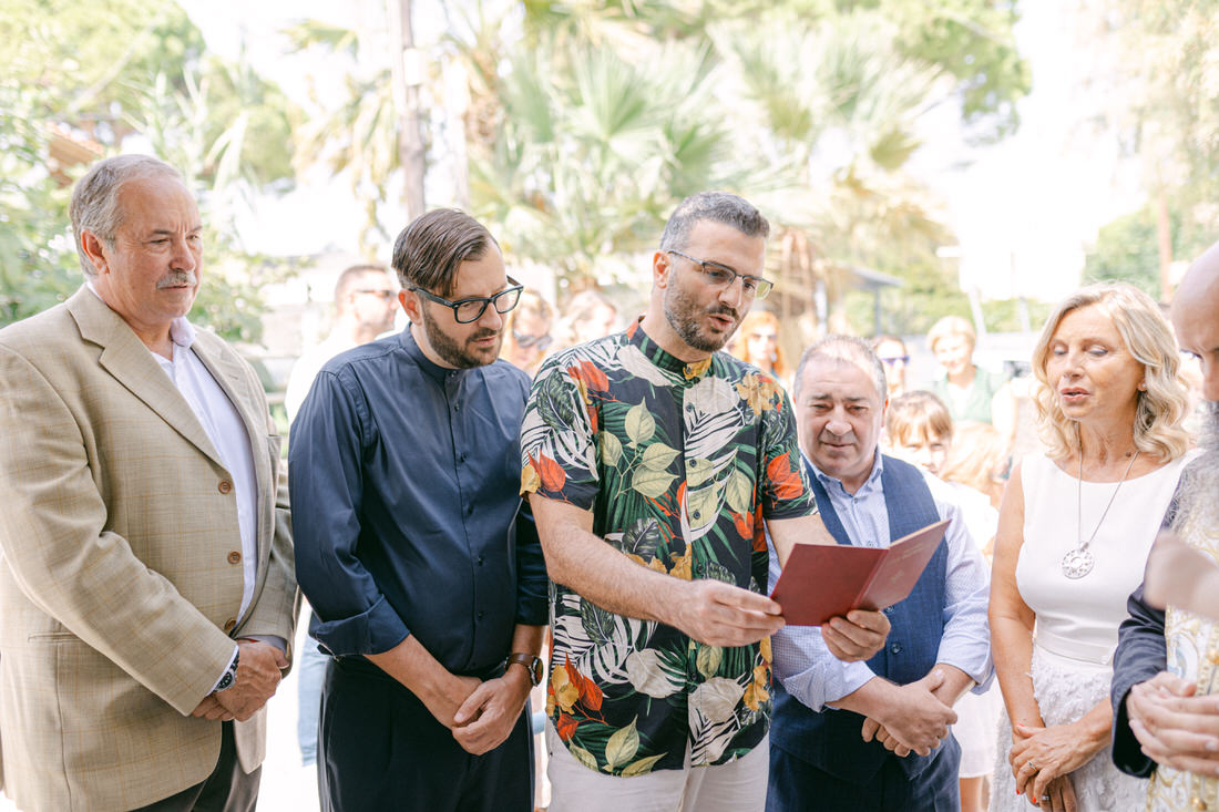 Michalis Christening in Greece