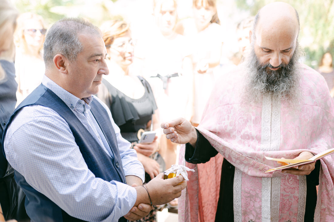 Michalis Christening in Greece