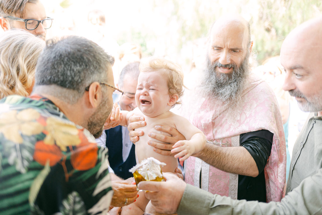 Michalis Christening in Greece