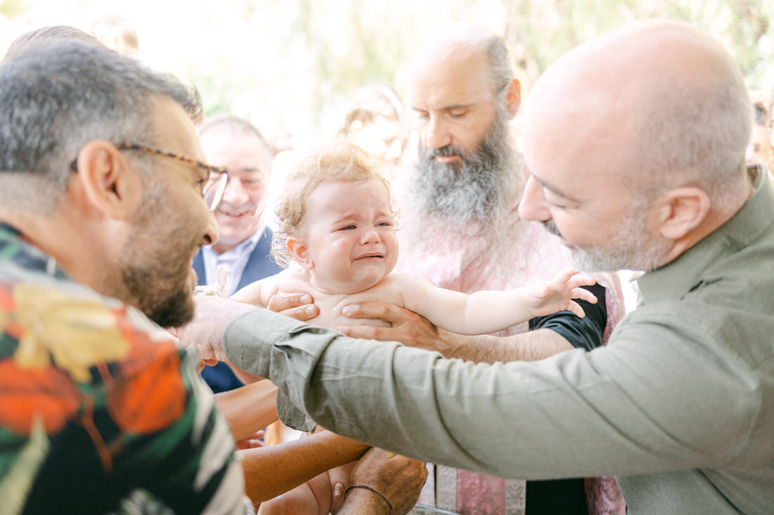 Michalis Christening in Greece