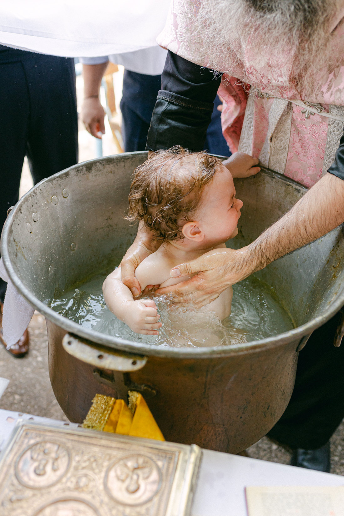 Michalis Christening in Greece