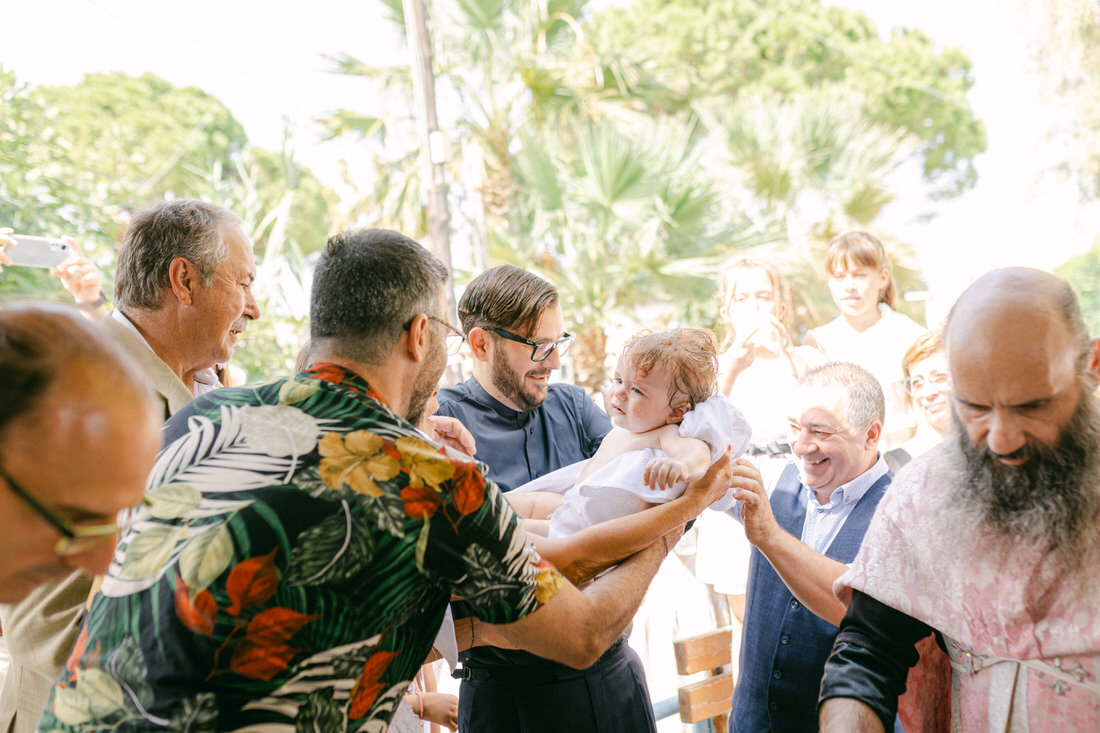 Michalis Christening in Greece
