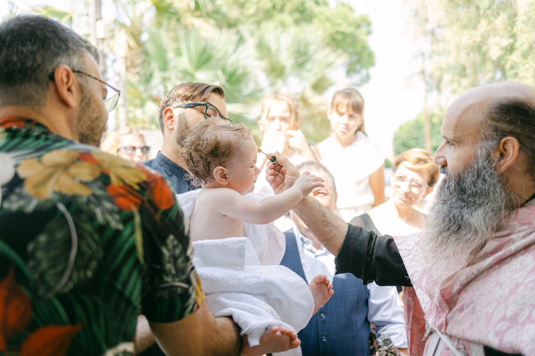 Michalis Christening in Greece