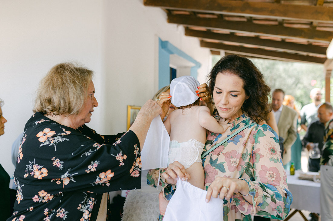 Michalis Christening in Greece