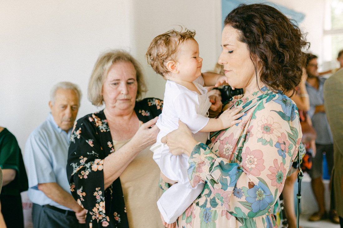 Michalis Christening in Greece