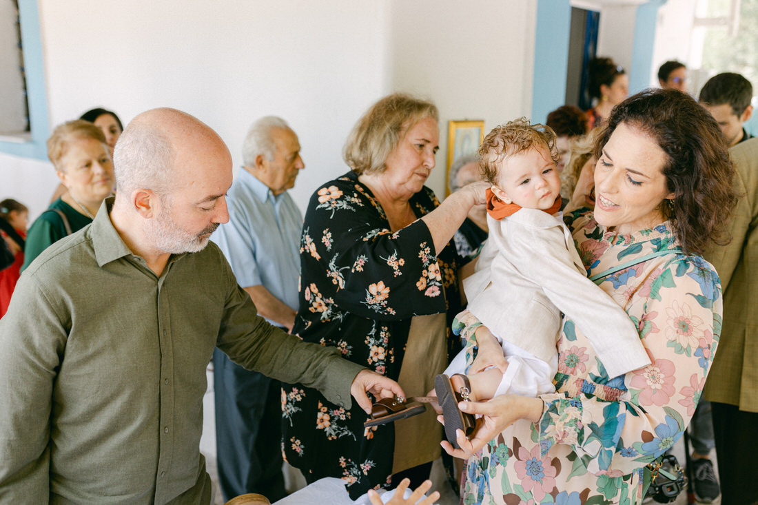 Michalis Christening in Greece