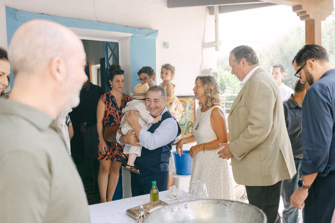 Michalis Christening in Greece