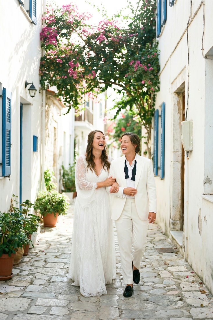 Two brides by Fiorello Wedding Photography